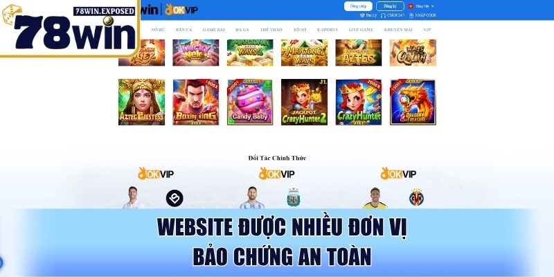 Giải Đáp Chi Tiết Câu Hỏi Thường Gặp Về 78WIN Cho Người Mới 1 Website được nhiều đơn vị bảo chứng an toàn
