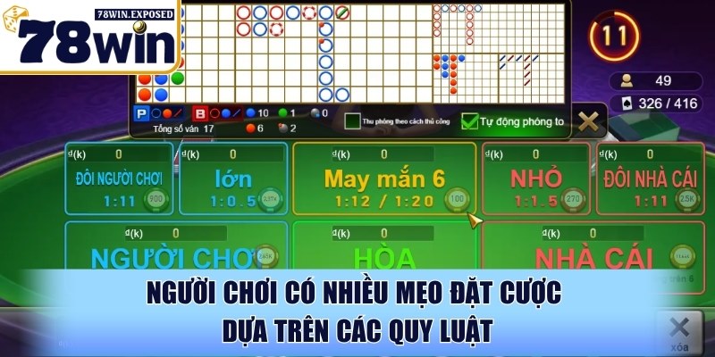 Công thức đánh bài baccarat – Làm chủ cuộc chơi tại 78WIN 2 Người chơi có nhiều mẹo đặt cược dựa trên các quy luật