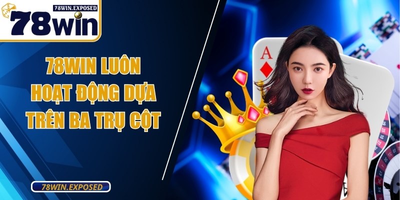 Thương hiệu 78WIN - Dấu ấn đi đầu trong ngành cá cược online 3 78WIN luôn hoạt động dựa trên ba trụ cột